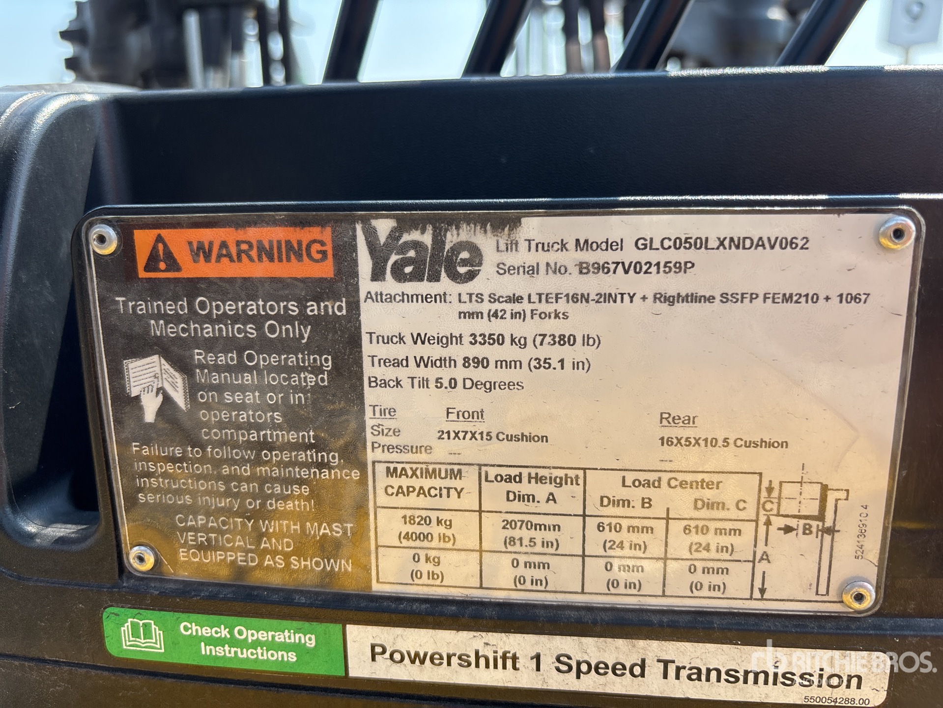 2016 Yale GC040LX