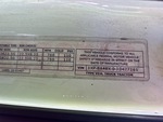 General Appearance with Numero seriale/numero d’identificazione del veicolo (VIN)