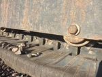 Undercarriage with Left Track Rollers