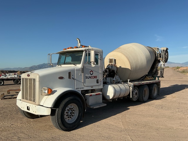 2005 Peterbilt 357 10x4 Rear Discharge Mixer Truck