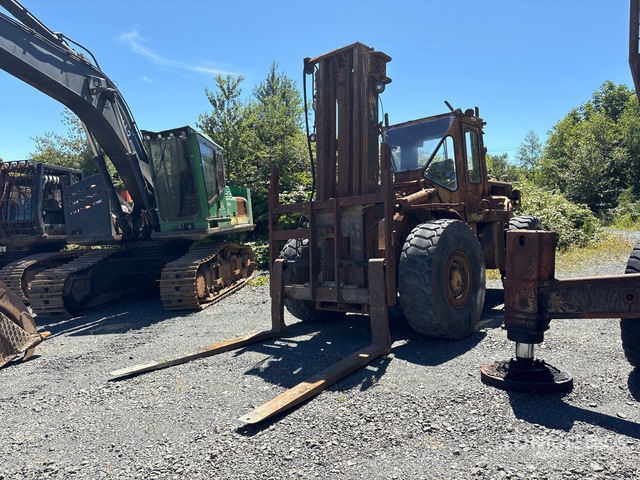 1977 Cat 966c 4x4 Rough Terrain Forklift