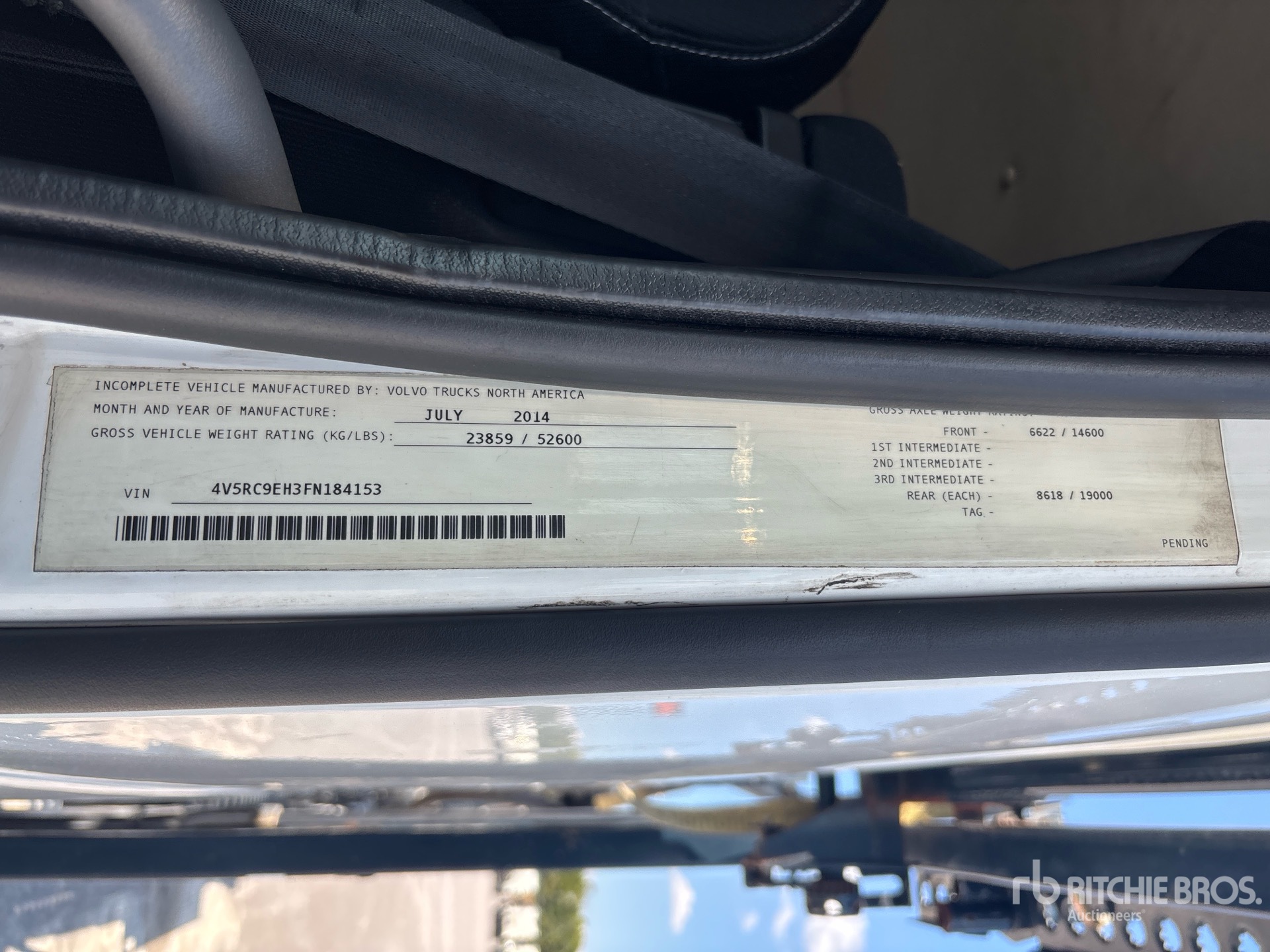 2015 Volvo VAH