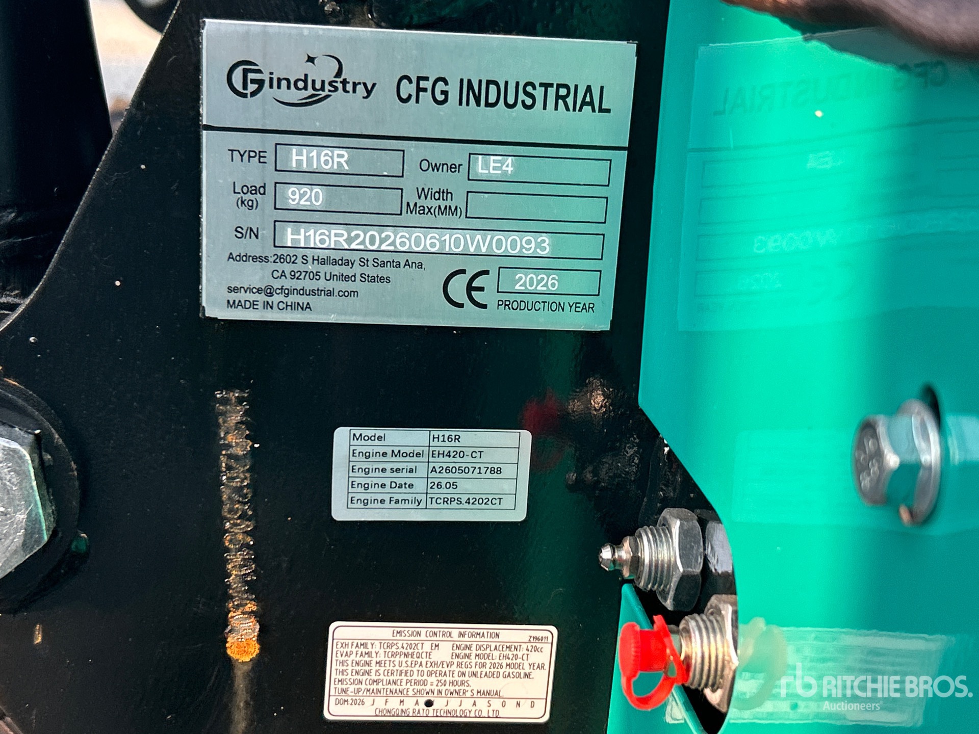 2026 CFG KV16R