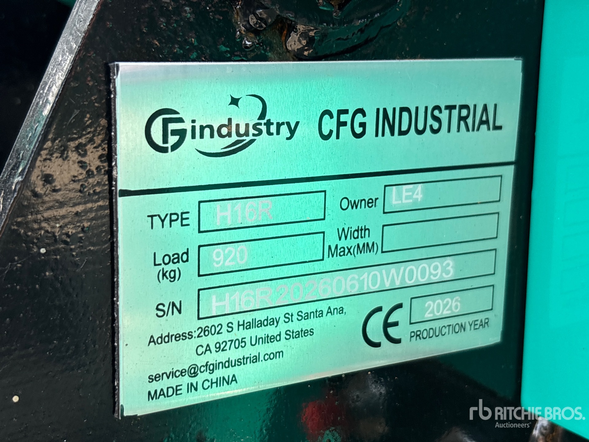 2026 CFG KV16R