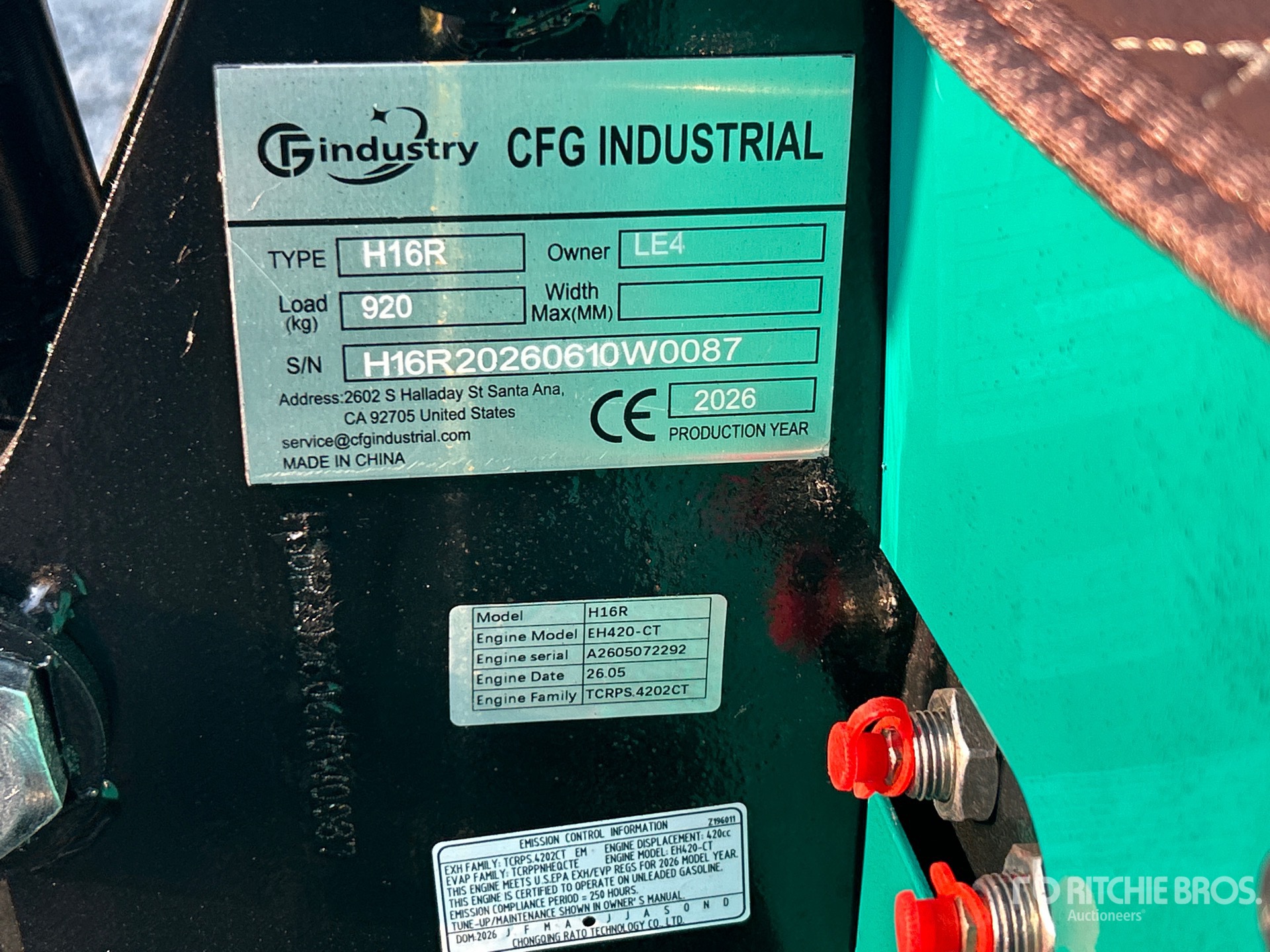 2026 CFG KV16R