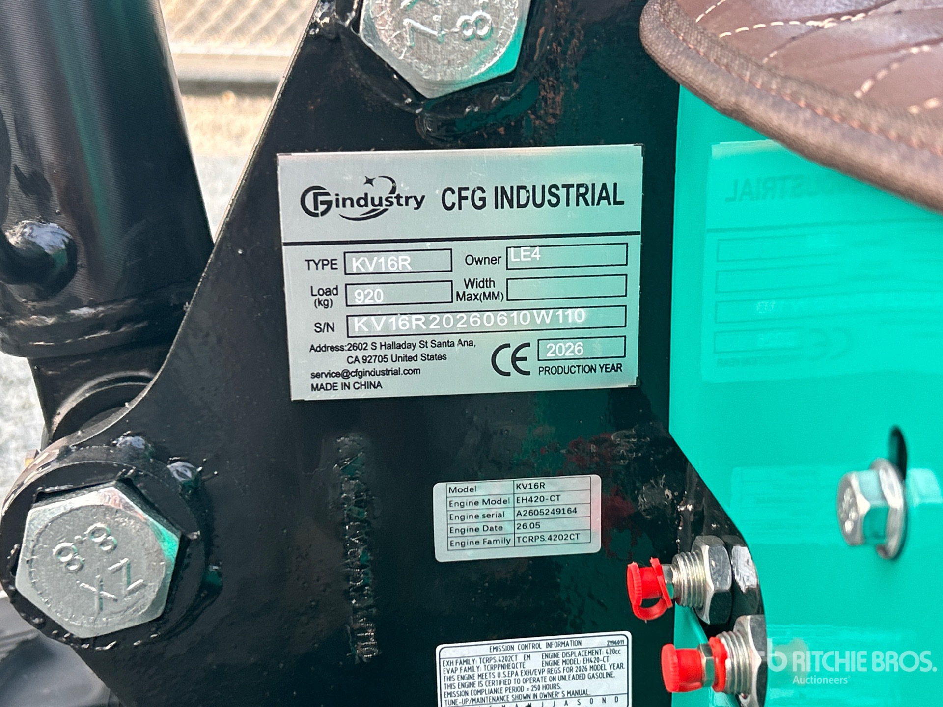 2026 CFG KV16R