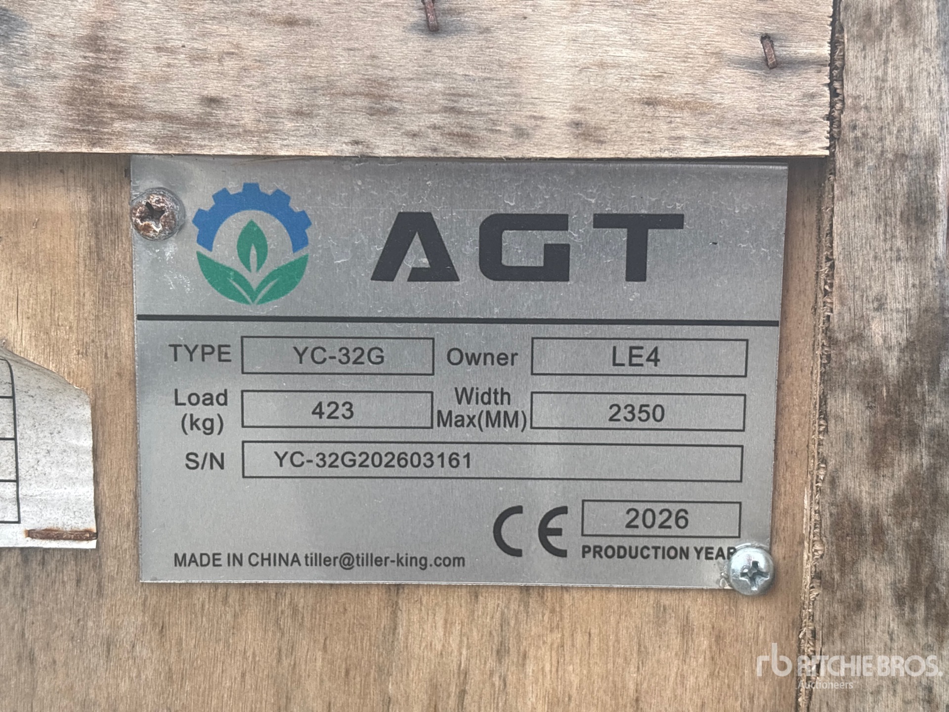 2026 AGT YC32-G