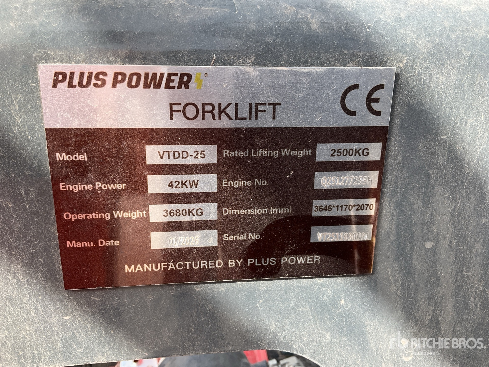 2026 Plus Power VTDD 25