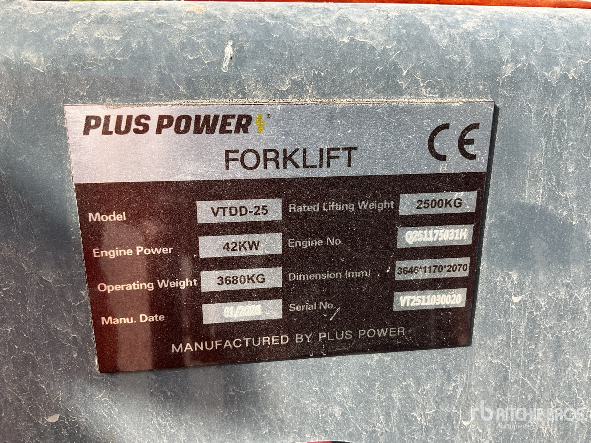 2026 Plus Power VTDD 25