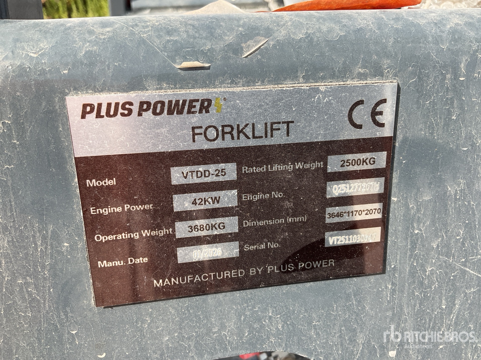 2026 Plus Power VTDD 25
