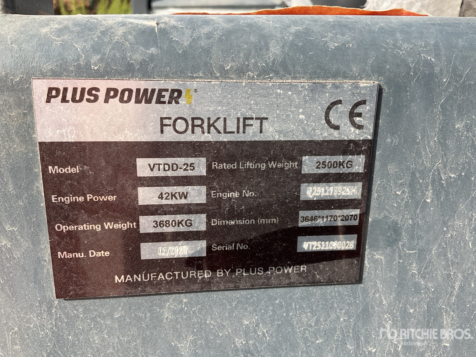 2026 Plus Power VTDD 25