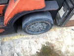 Chassis Lift with Right Front Tire