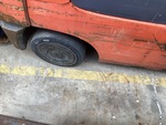 Chassis Lift with Right Rear Tire