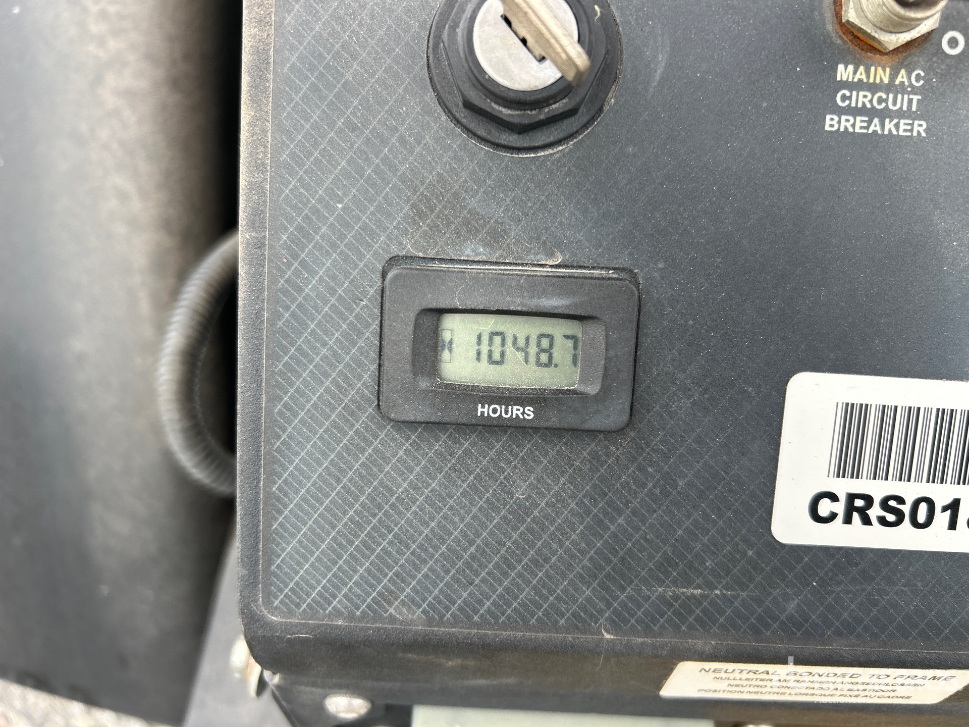 General Appearance with Hour Meter / Odometer