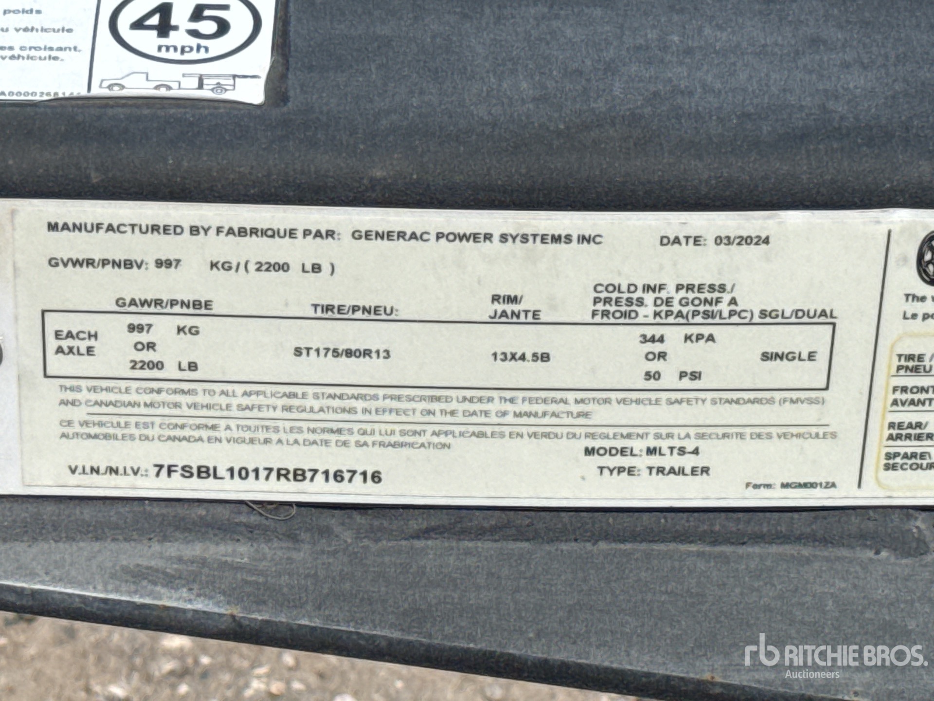 2024 Generac MLTS-4