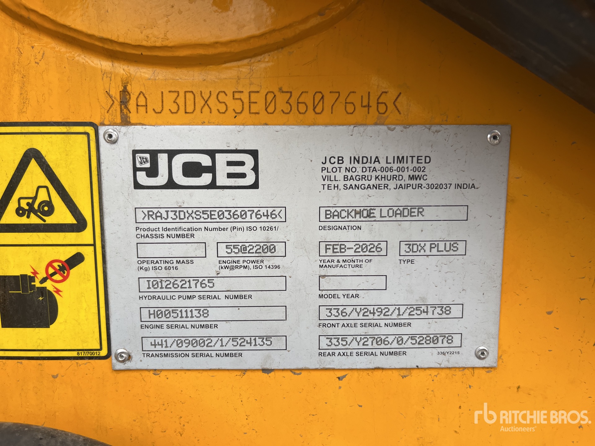 2026 JCB 3DX PLUS