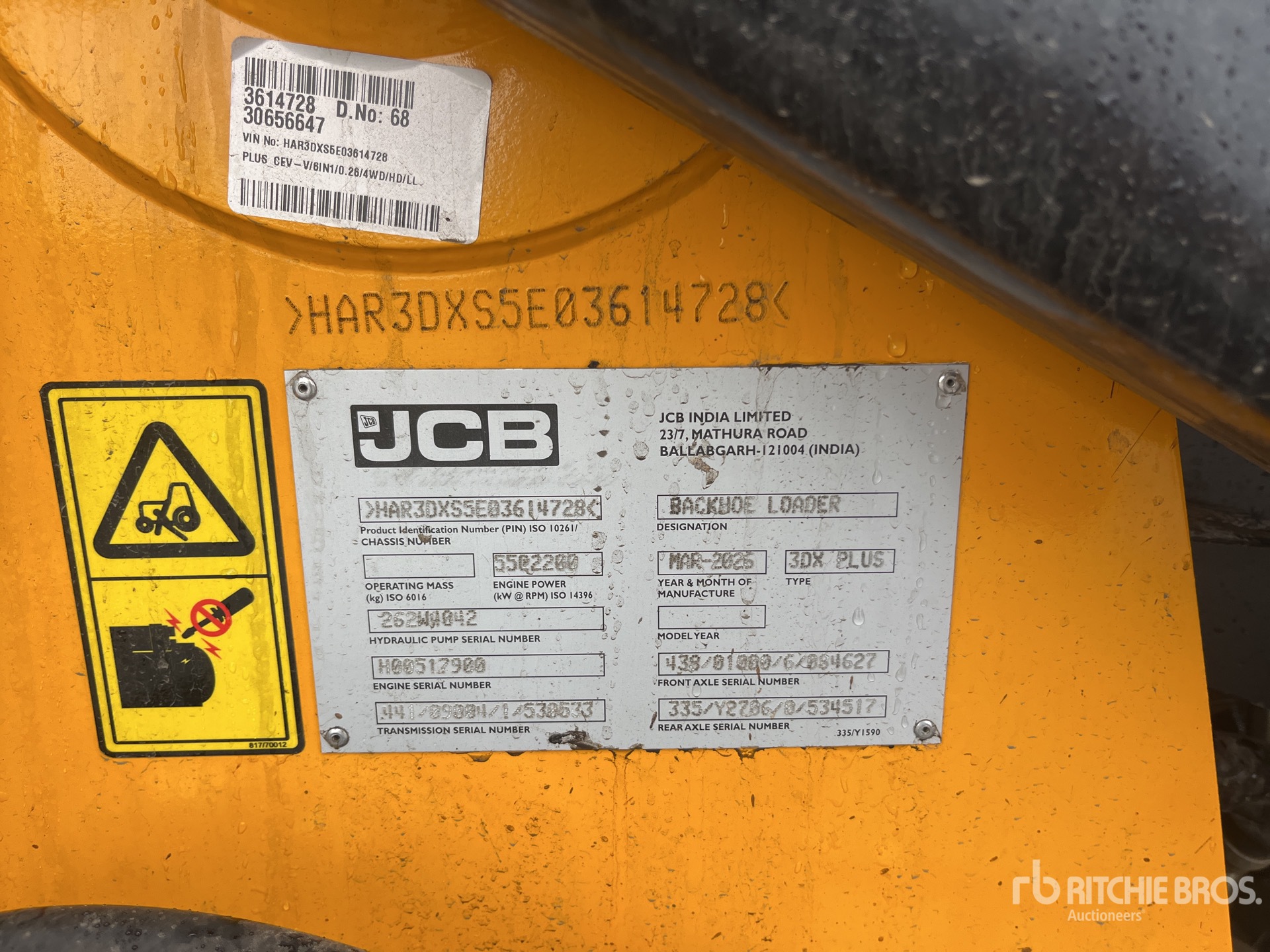 2026 JCB 3DX PLUS
