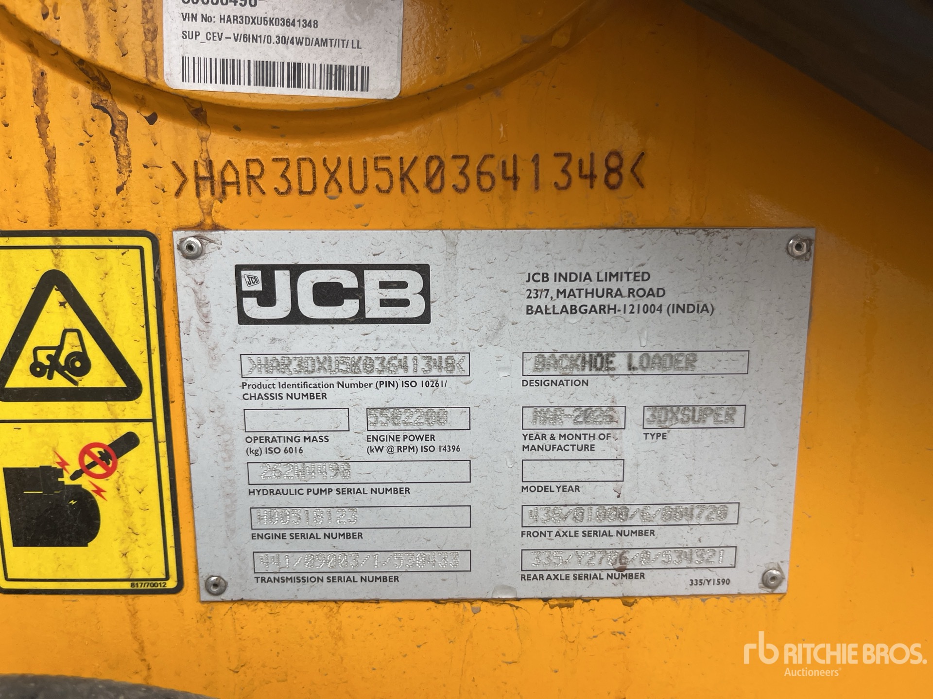 2026 JCB 3DX SUPER