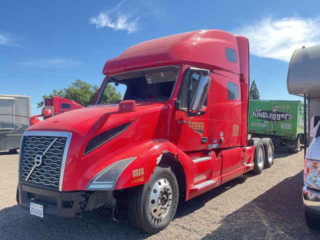 2021 Volvo VNL760 6x4 T/A Sleeper Truck Tractor (Inoperable)