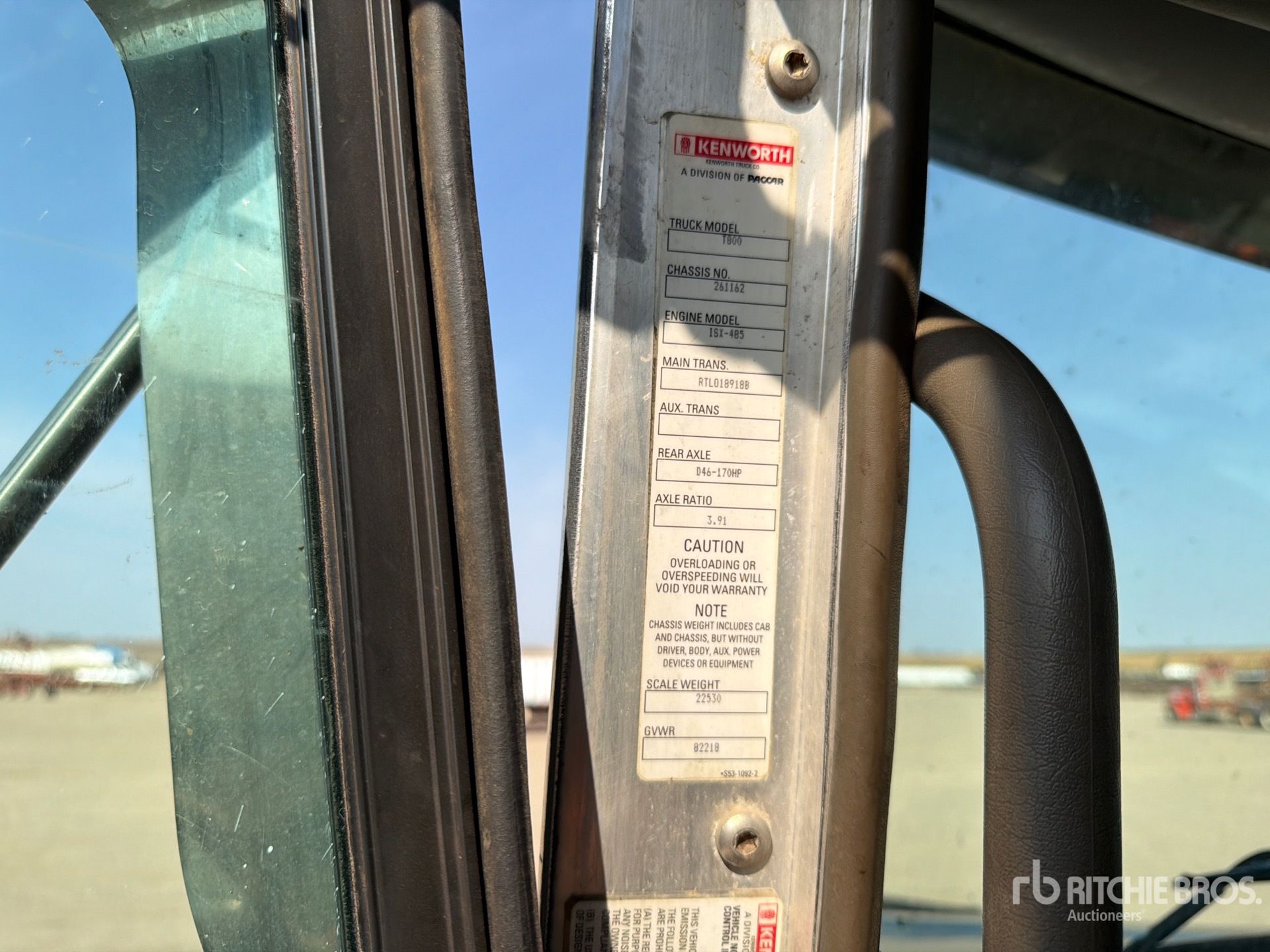 2010 Kenworth T800
