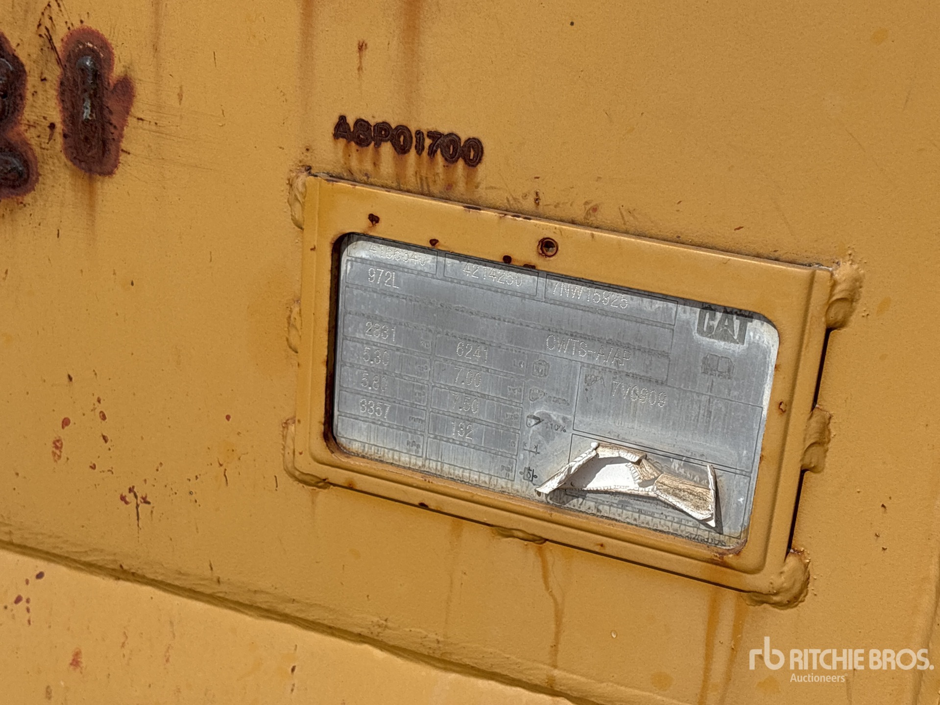 Caterpillar 132 in - Fits Cat 972L