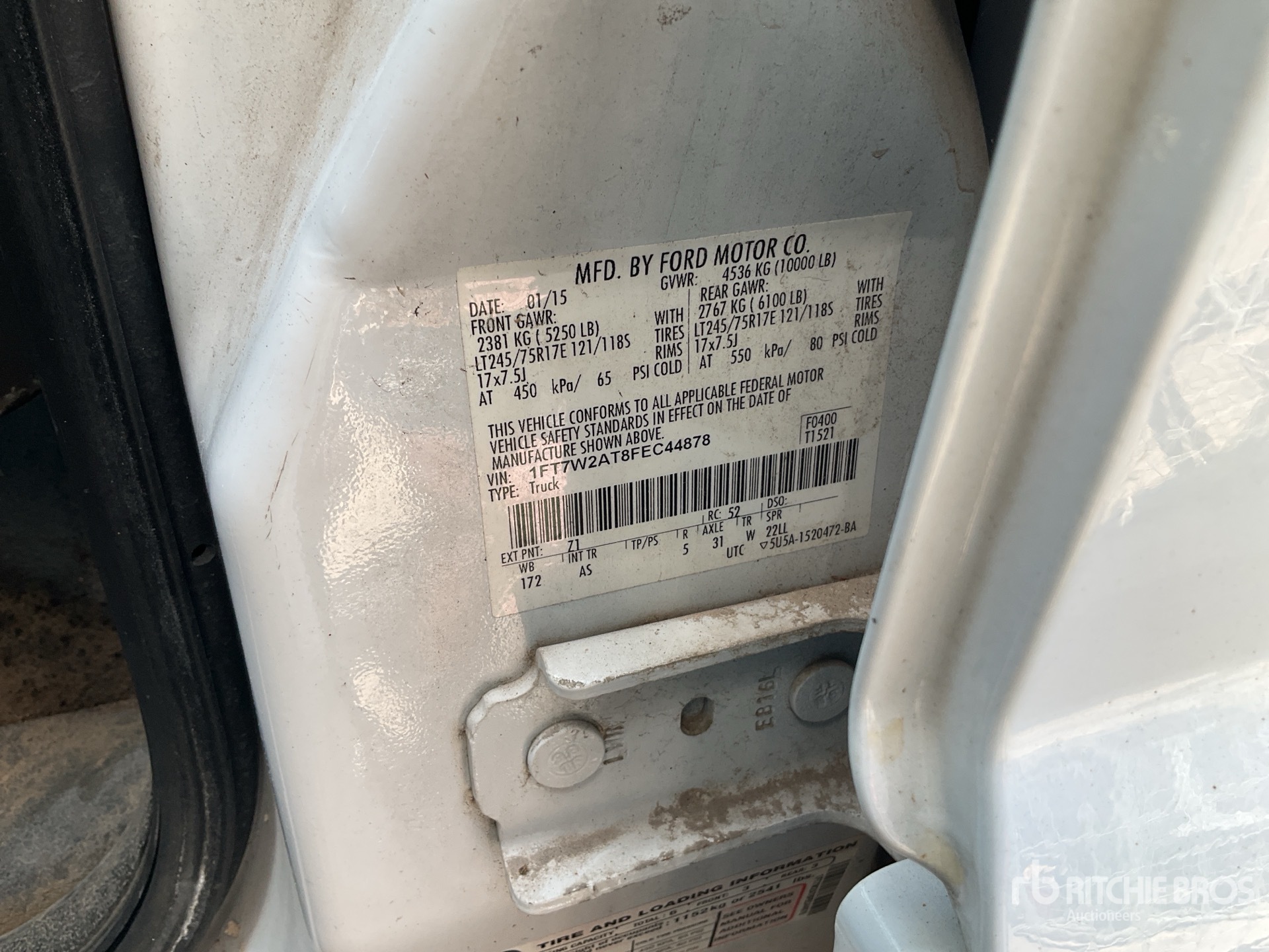 Photo of a 2015 Ford F-250