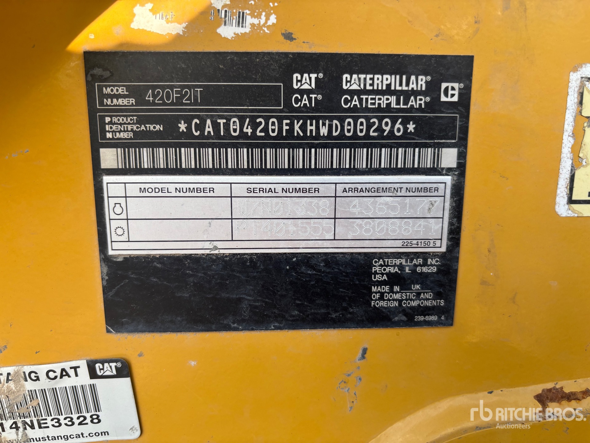 2015 Caterpillar 420F2 IT
