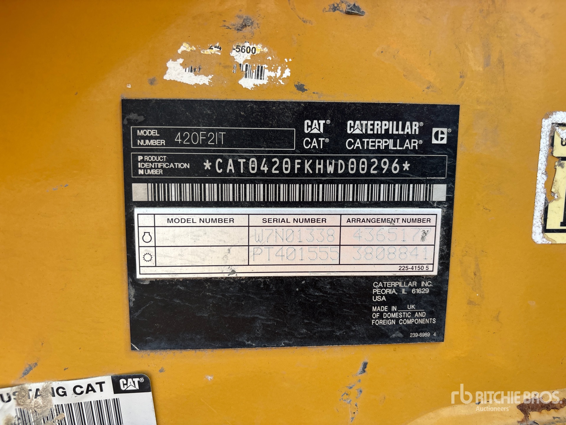 2015 Caterpillar 420F2 IT