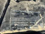 Engine with Emission Label