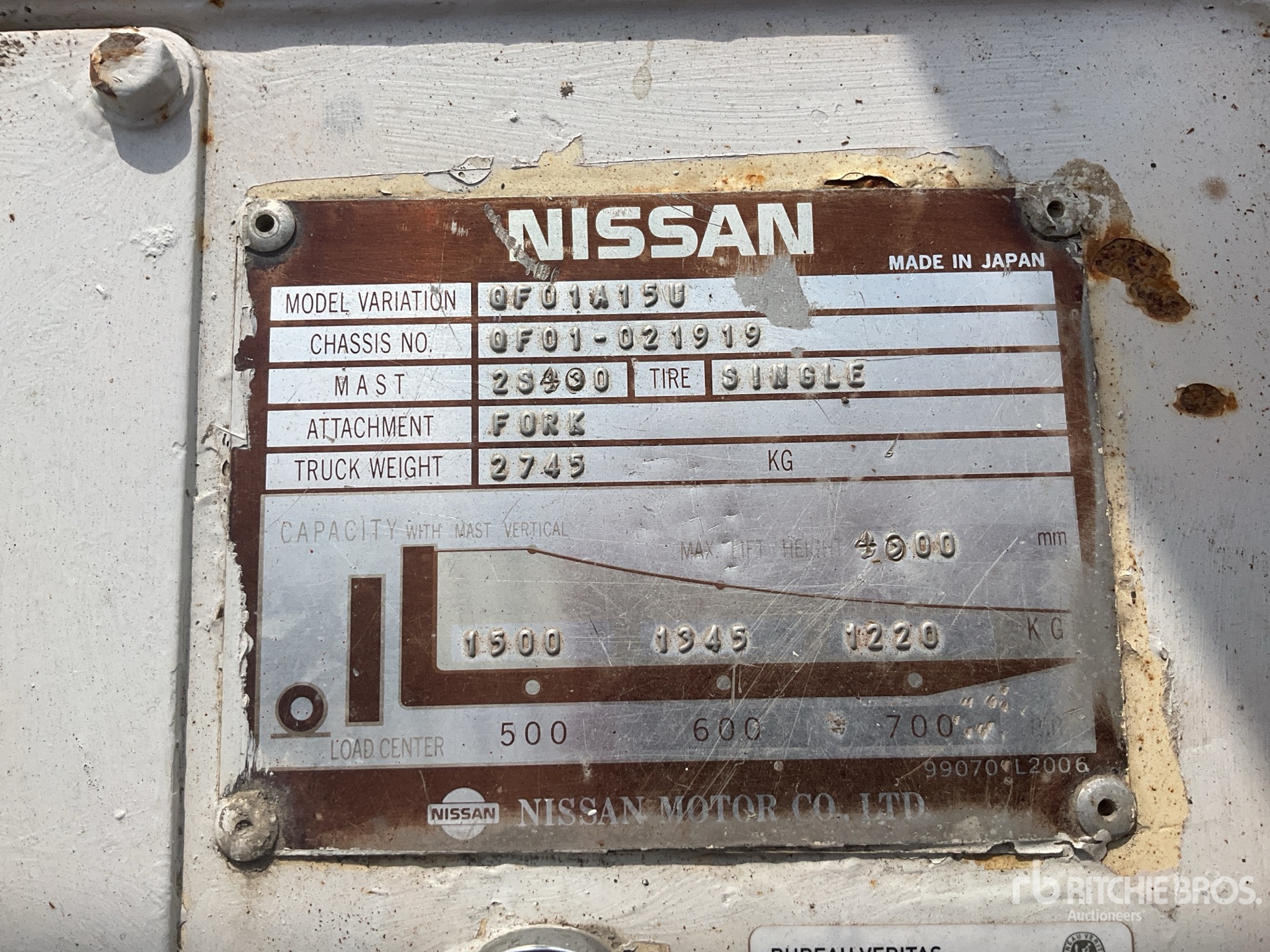 Nissan QF01A15U