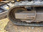 Undercarriage with Left Track Tensioner