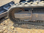 Undercarriage with Left Track Tensioner