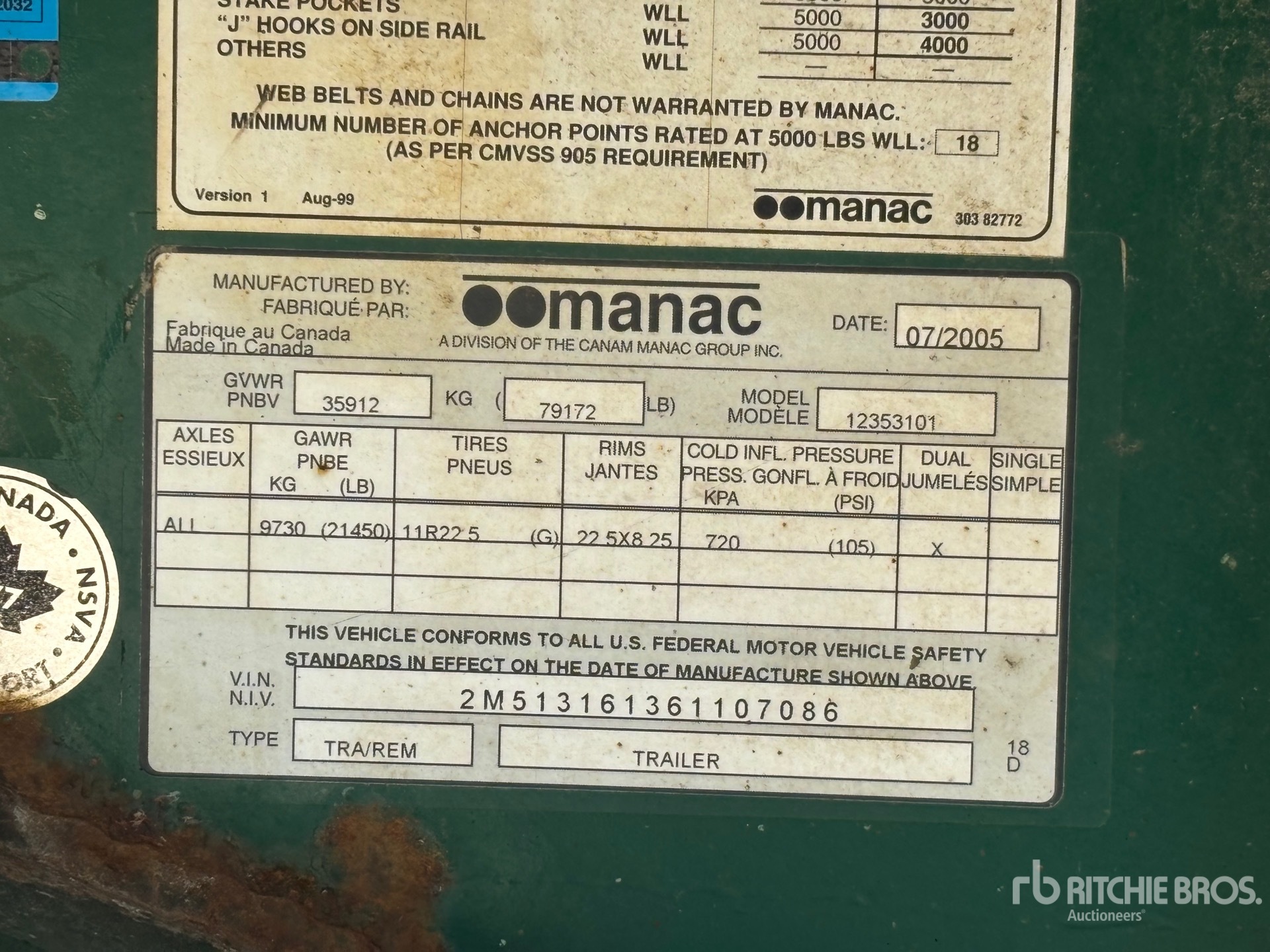 2006 Manac TRITROMBO