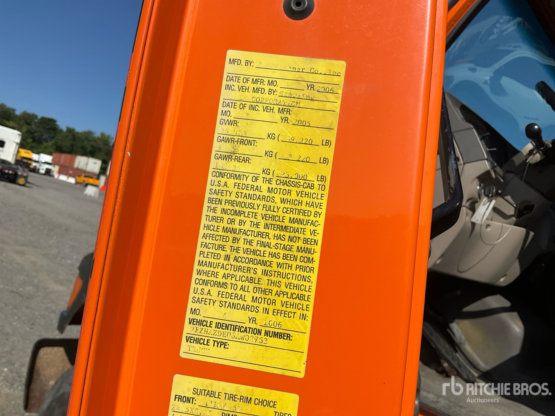 2006 Sterling L9500
