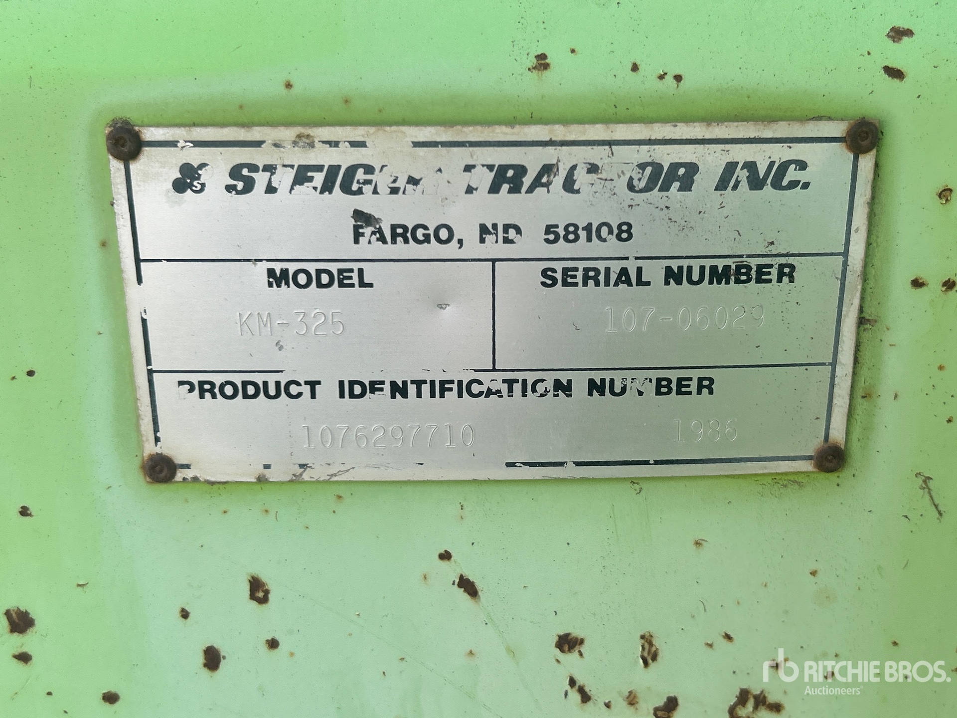 1986 Steiger KM-325 PANTHER