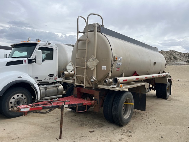 1996 Largo 4620 gal Drawbar Tanker Trailer