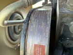 Engine with Emission Label