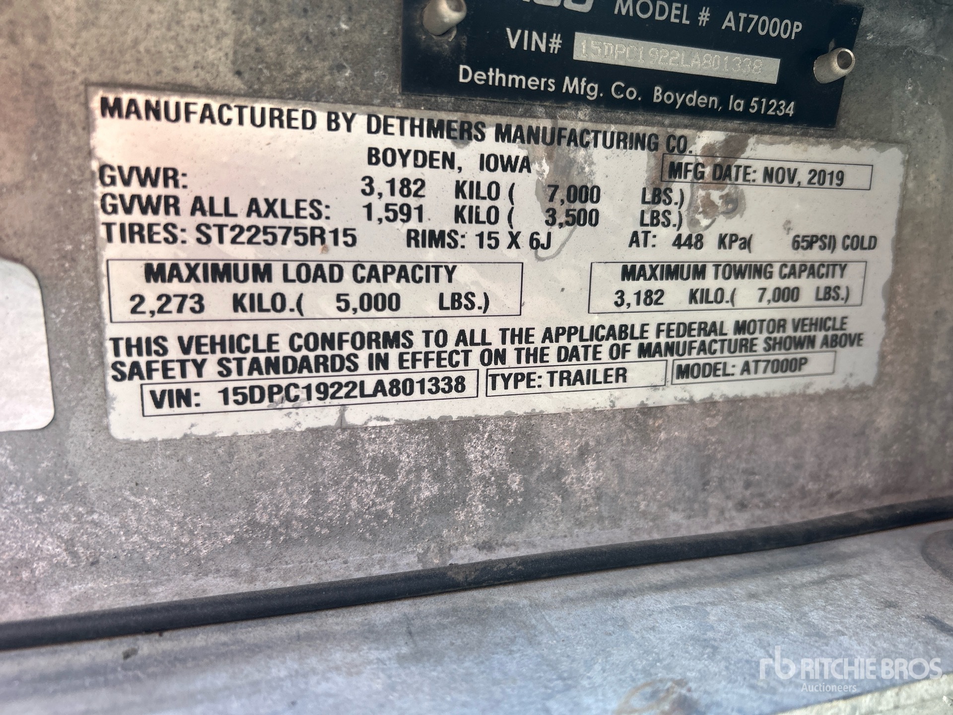2020 Demco AT7000P