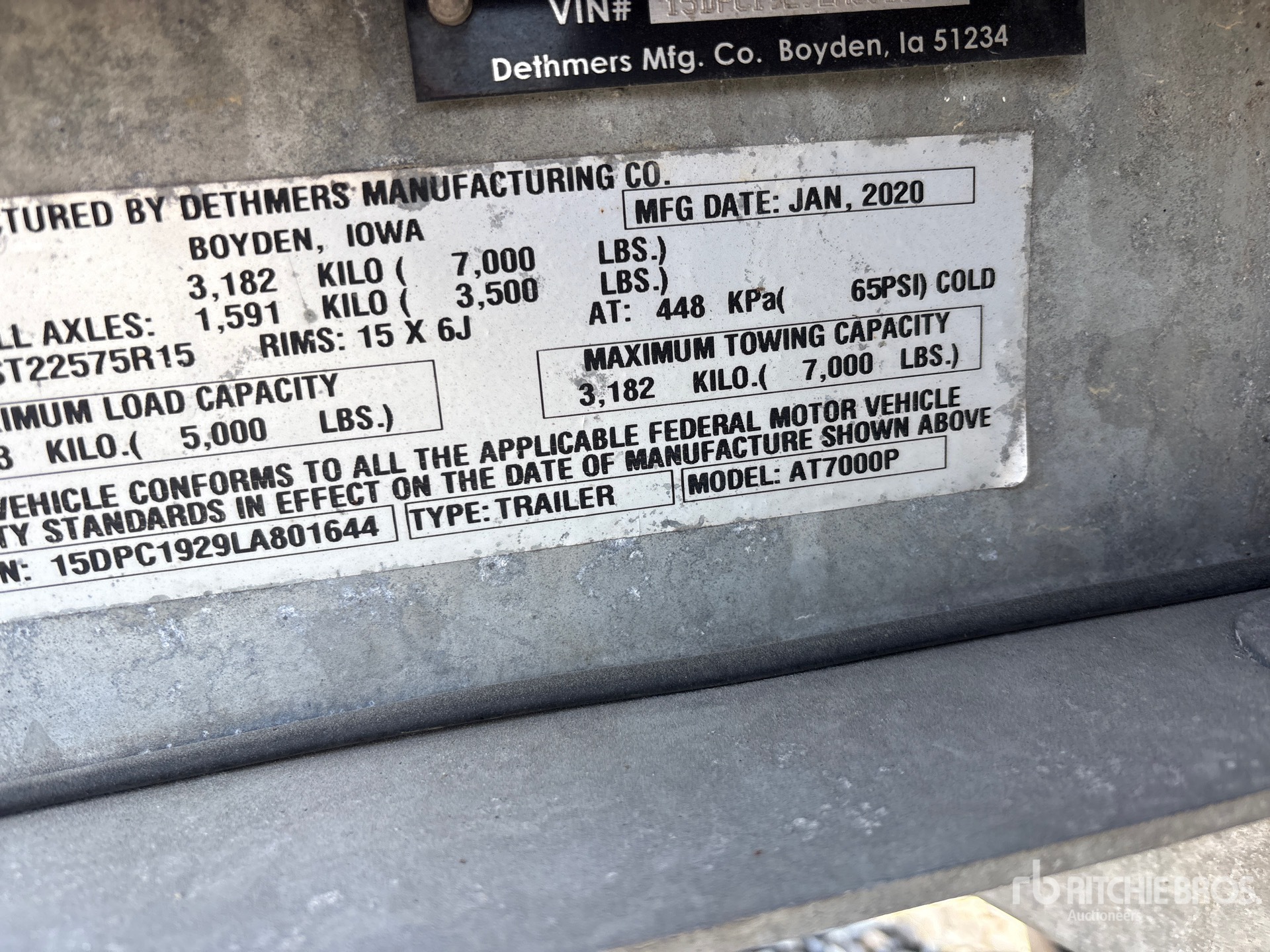 2020 Demco AT7000P