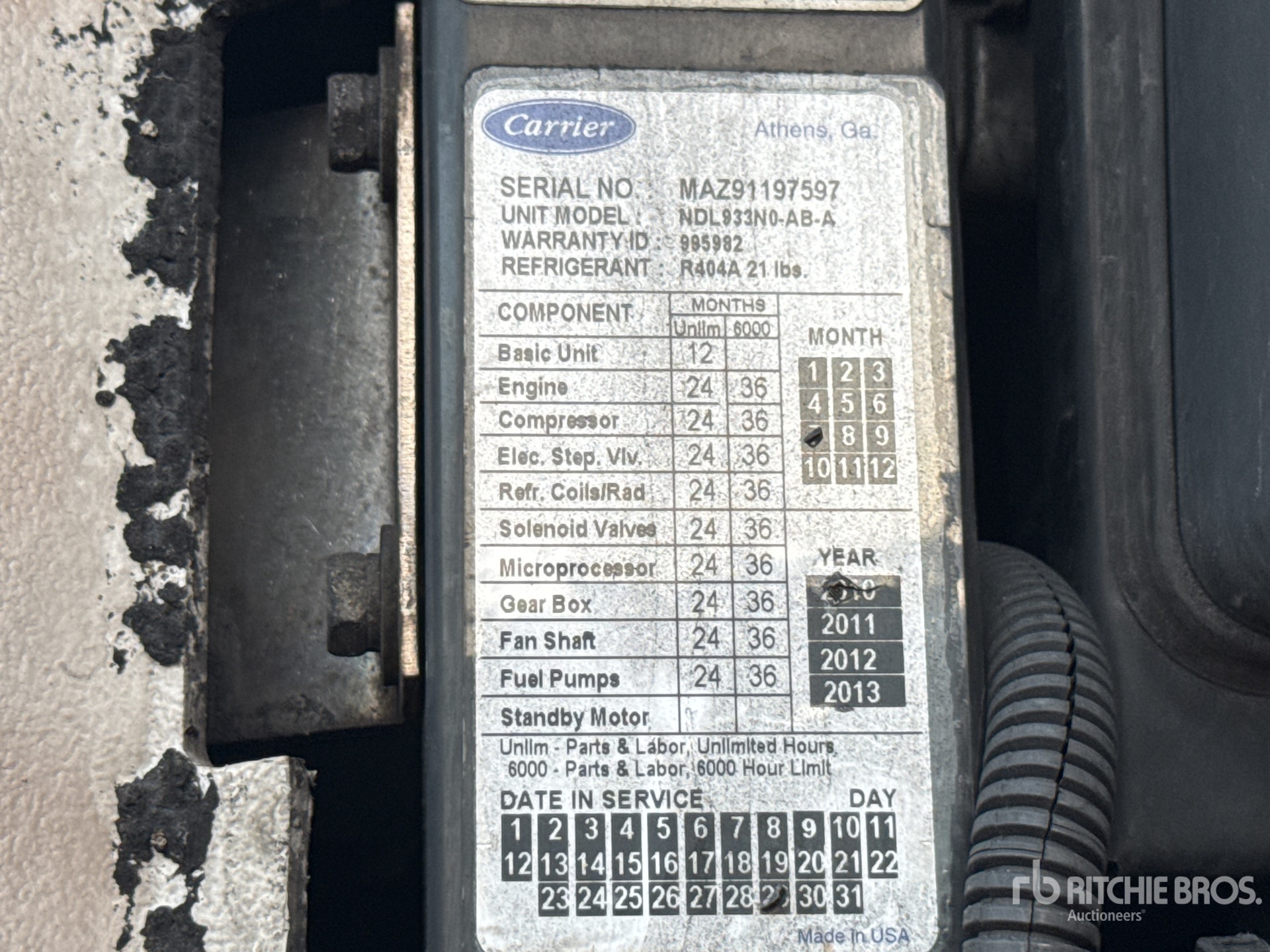 2011 Freightliner CASCADIA 116