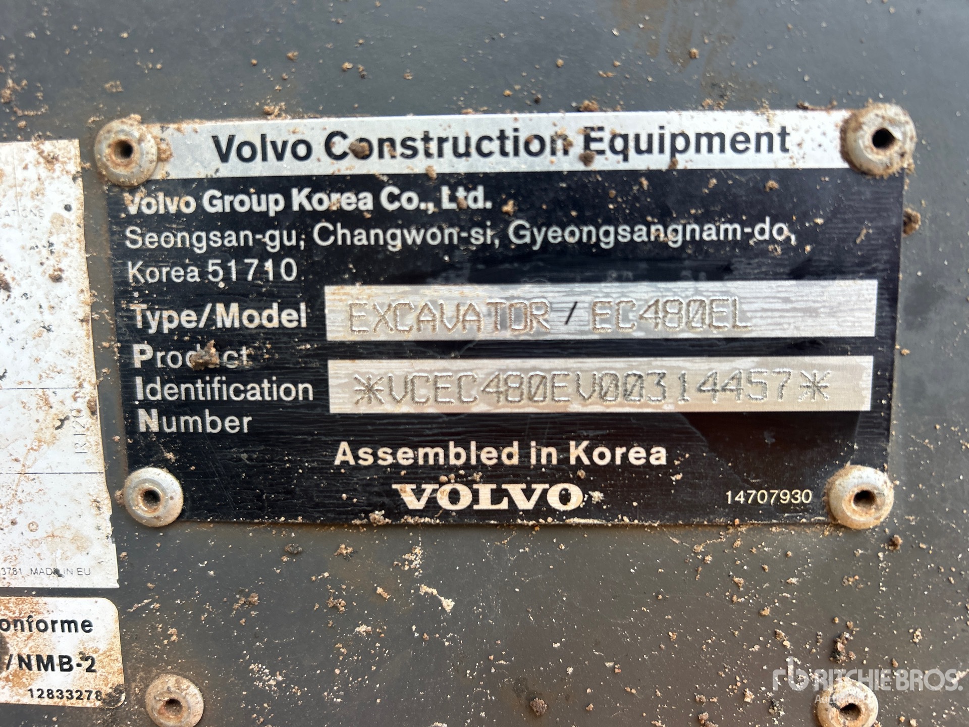 2021 Volvo EC480EL