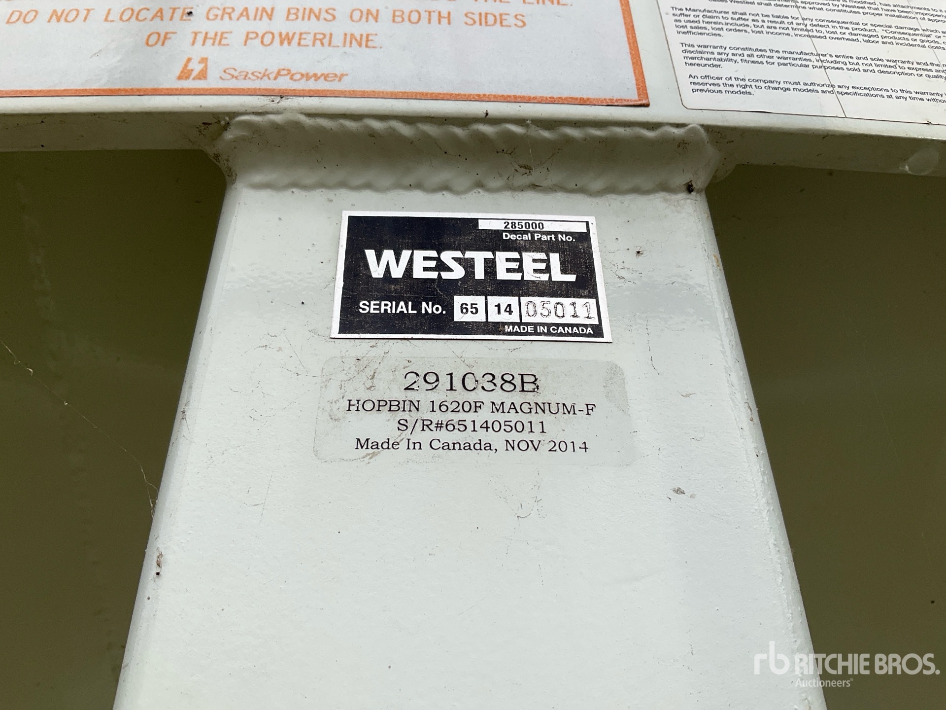 2014 Westeel 1620 MAGNUM-F
