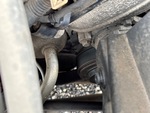 Engine with A/C Compressor
