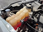 Engine with Cooling System Leaks