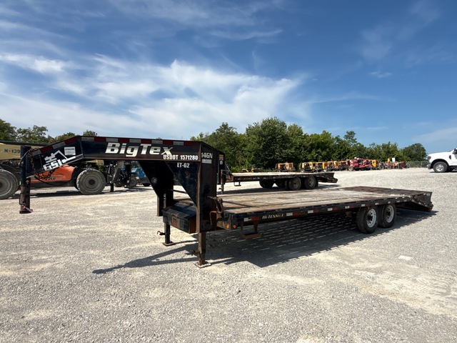 2017 Big Tex 14GN-20BK+5MR 25 ft T/A Gooseneck Equipment Trailer