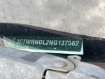 General Appearance with Frame Stamp Serial Number/VIN Photo