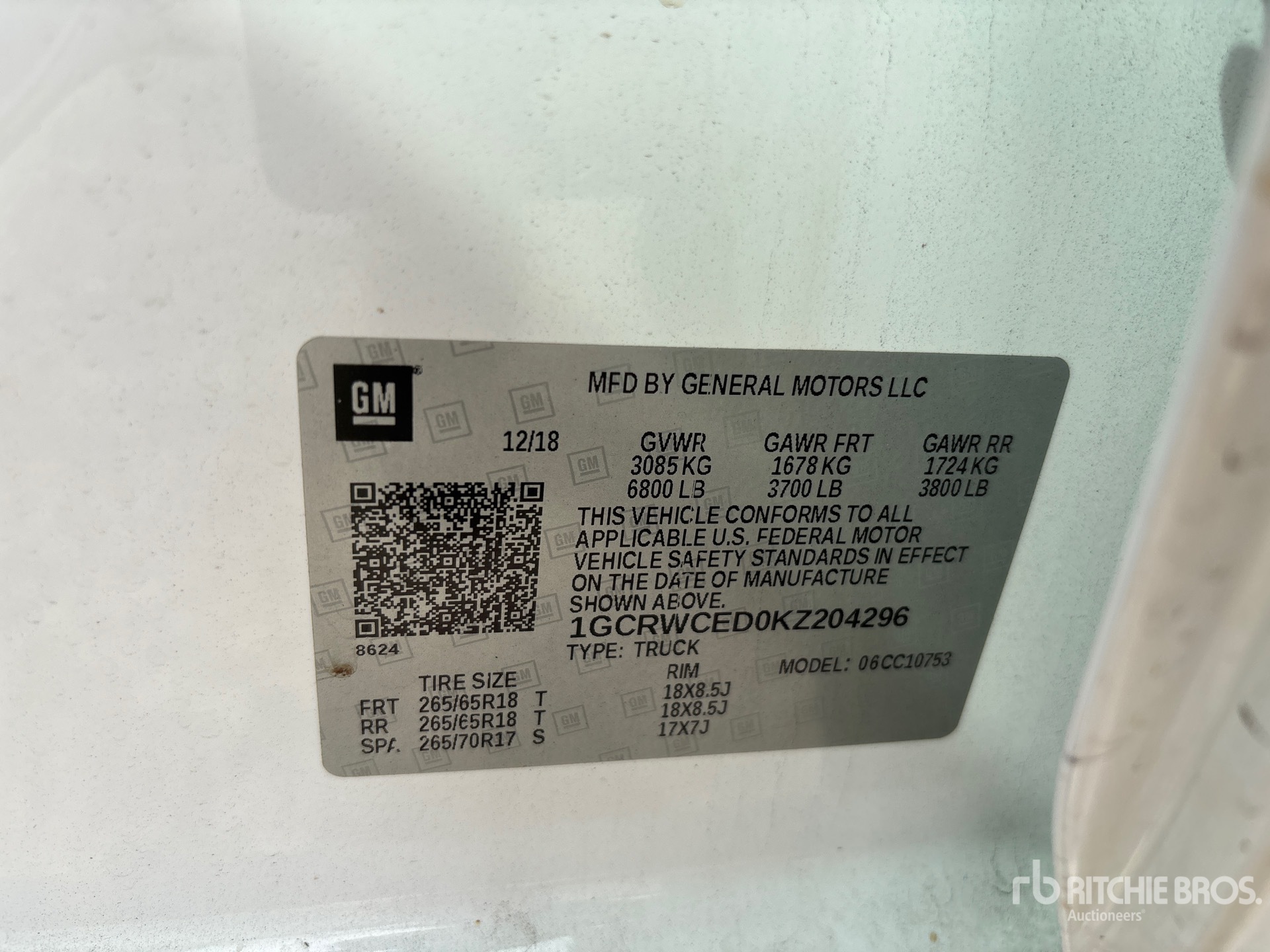 2019 Chevrolet 1500