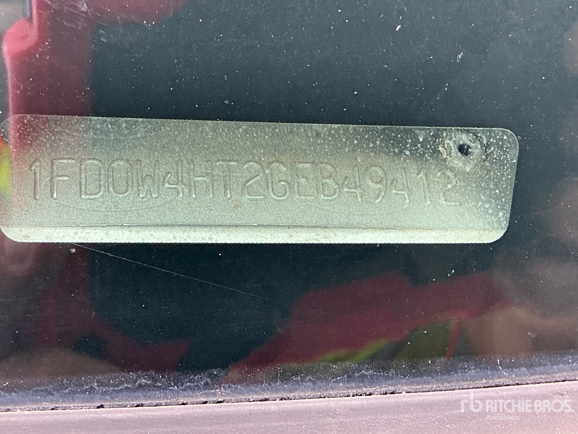 General Appearance with Frame Stamp Serial Number/VIN Photo