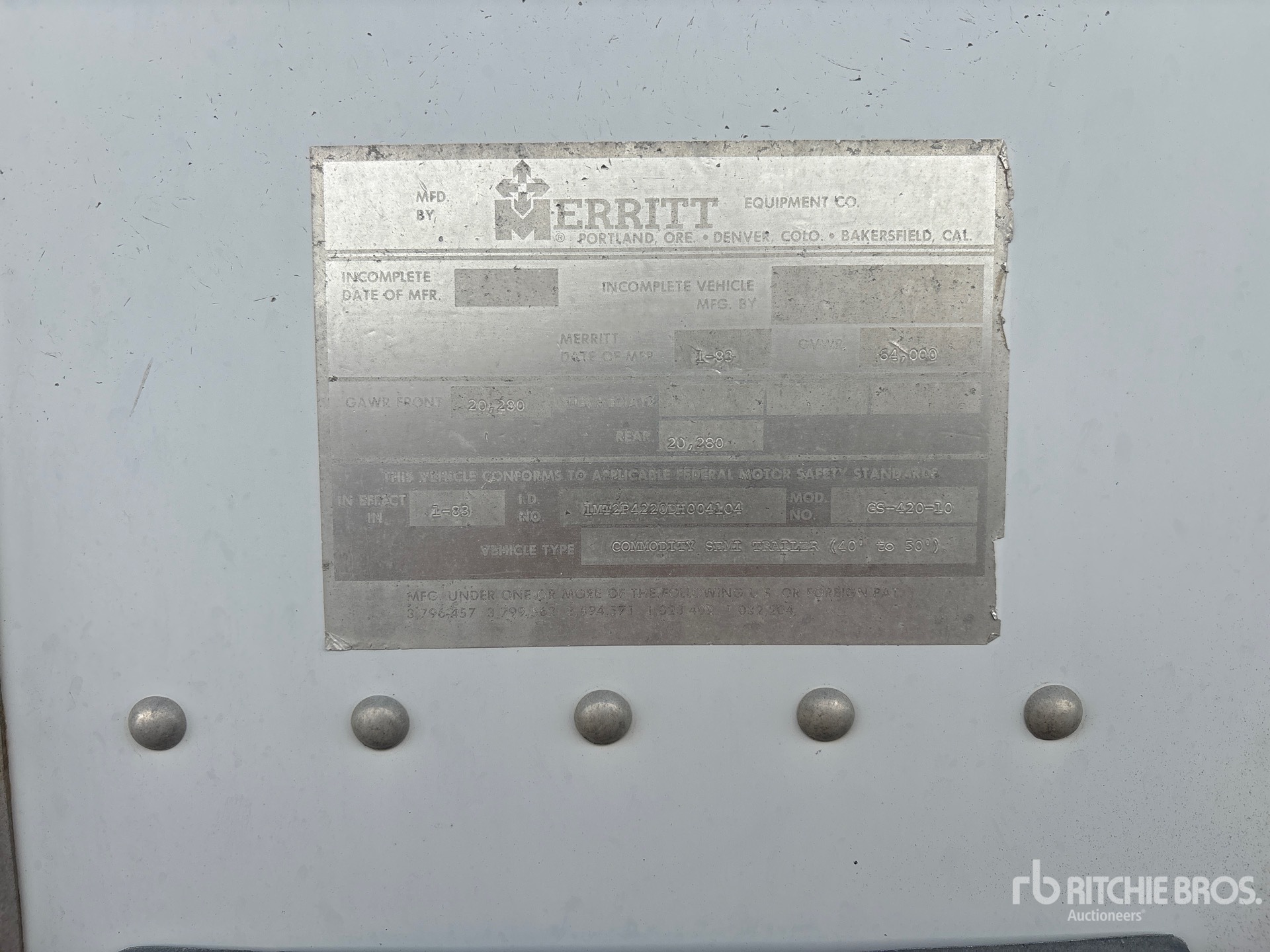 1983 Merritt T/A