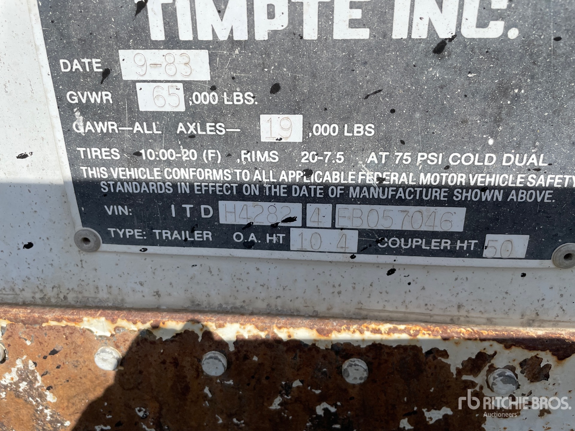 1984 Timpte T/A